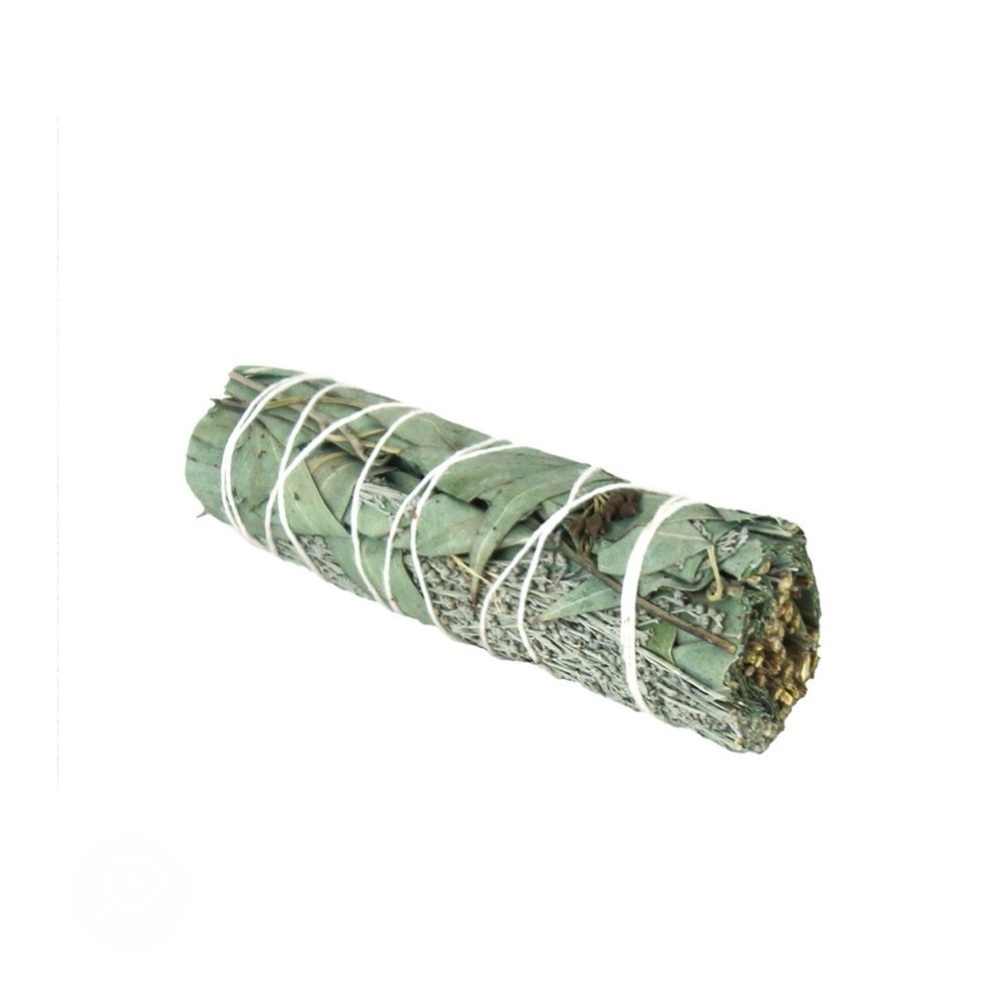 Blue Sage & Eucalyptus Smudge Stick - Picture 2 of 6